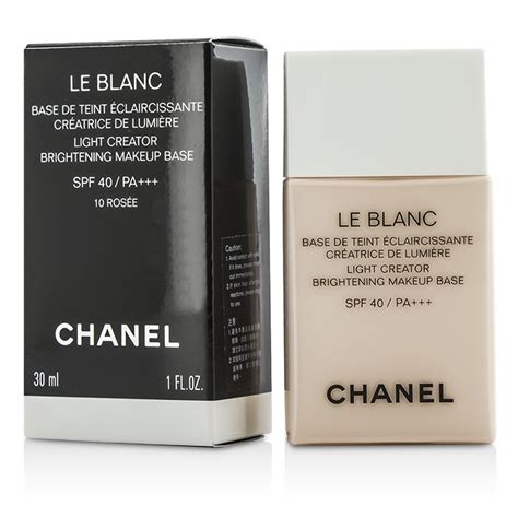 chanel le blanc light creator makeup base review